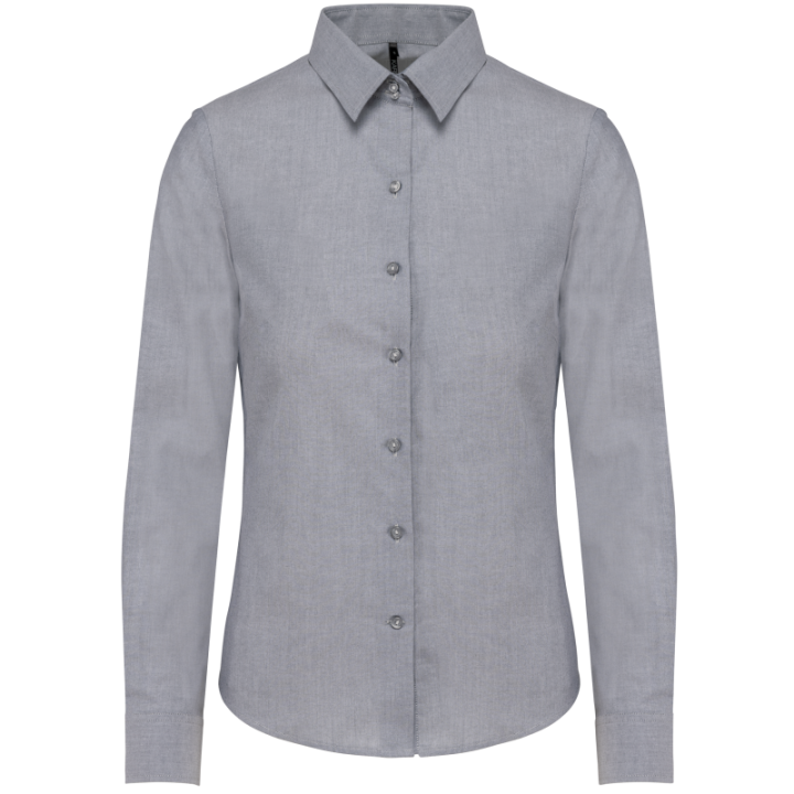 Chemise femme oxford manches longues kariban