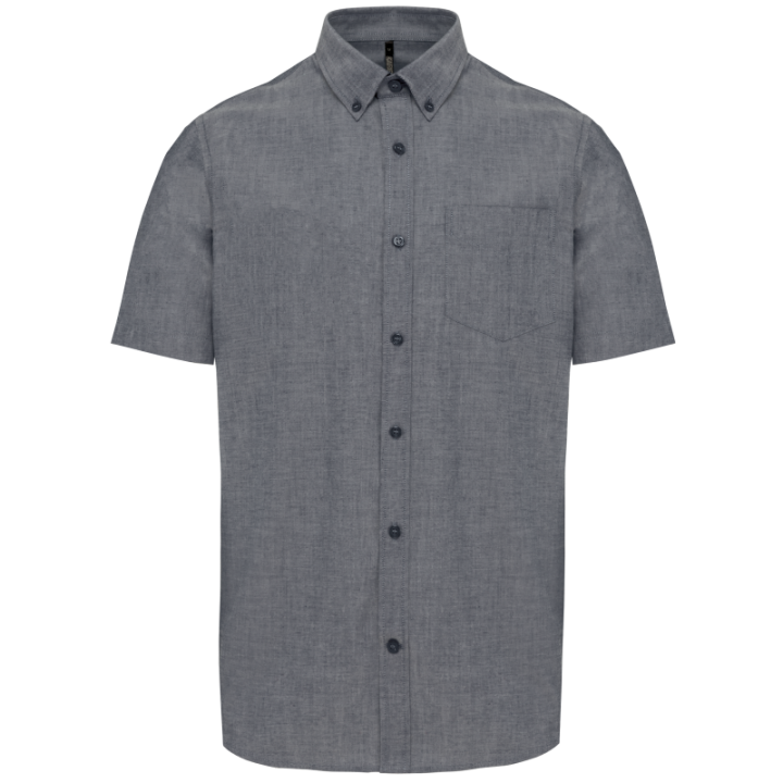 Chemisette homme oxford manches courtes Kariban