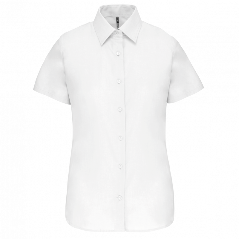 Chemisette femme Oxford manches courtes Kariban