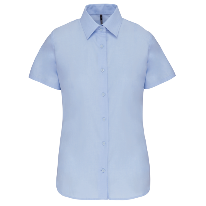 Chemisette femme Oxford manches courtes Kariban
