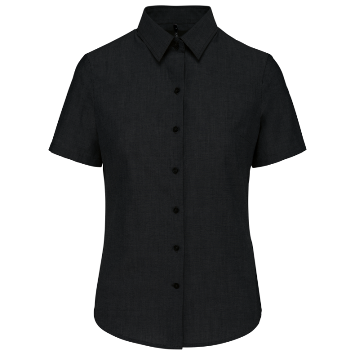 Chemisette femme Oxford manches courtes Kariban