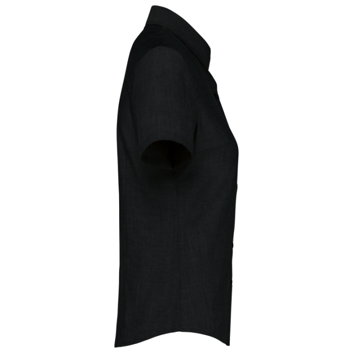 Chemisette femme Oxford manches courtes Kariban