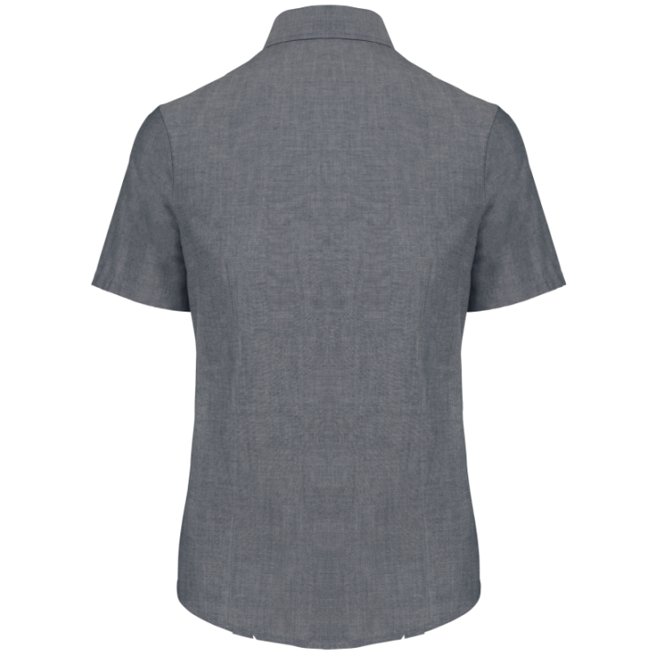 Chemisette femme Oxford manches courtes Kariban