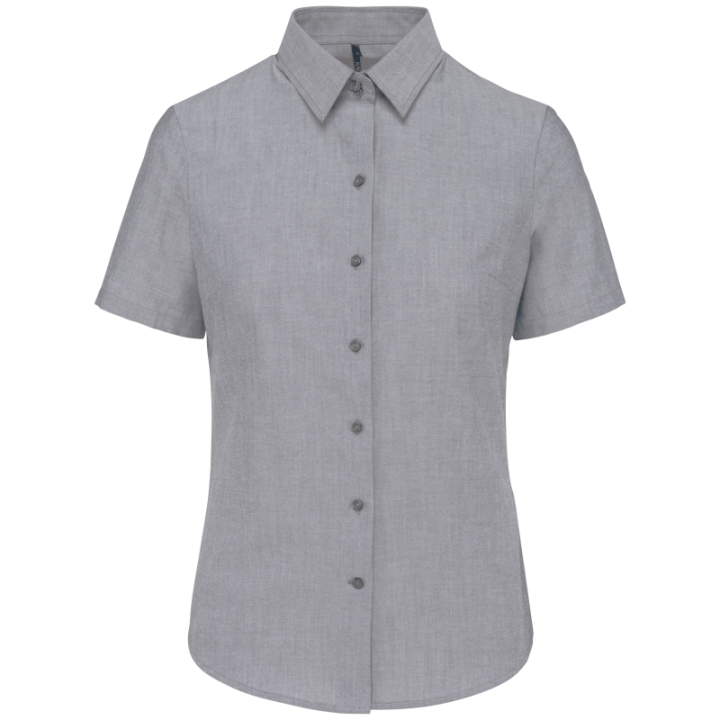 Chemisette femme Oxford manches courtes Kariban