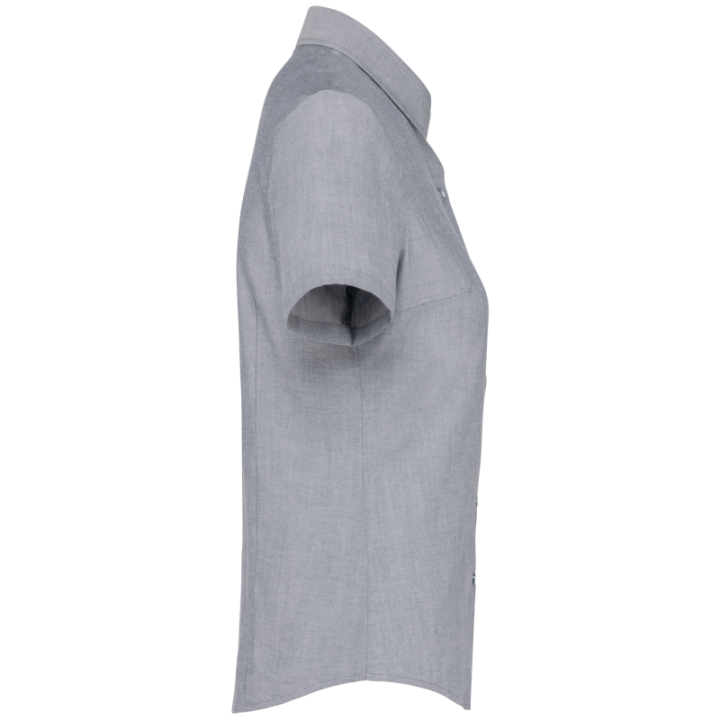 Chemisette femme Oxford manches courtes Kariban