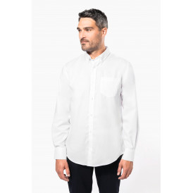 Chemise homme manches longues sans repassage kariban