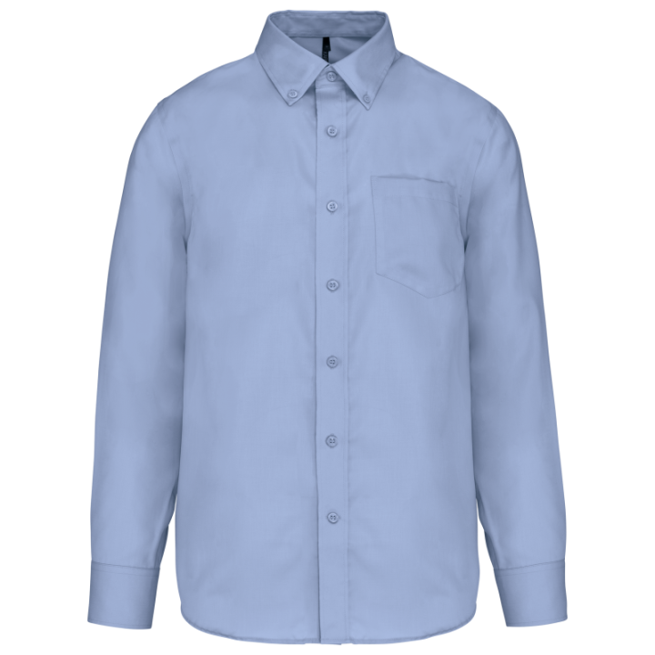 Chemise homme manches longues sans repassage kariban