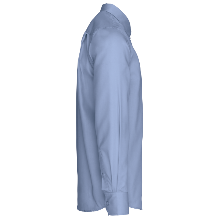 Chemise homme manches longues sans repassage kariban