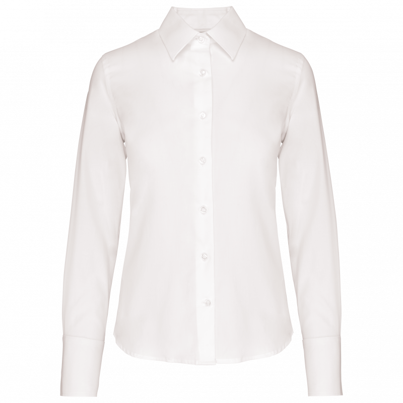 Chemise femme manches longues sans repassage kariban Chemise femme manches longues sans repassage kariban