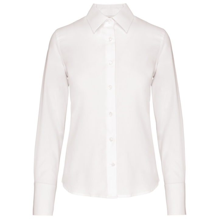Chemise femme manches longues sans repassage kariban
