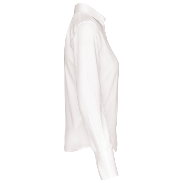 Chemise femme manches longues sans repassage kariban