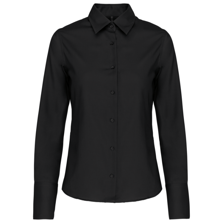 Chemise femme manches longues sans repassage kariban