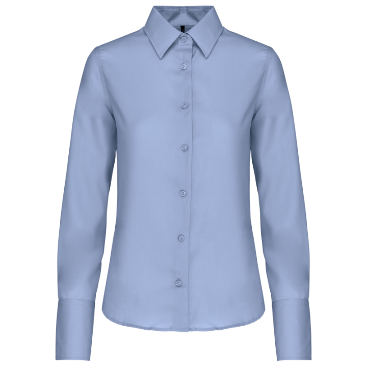 Chemise femme manches longues sans repassage kariban