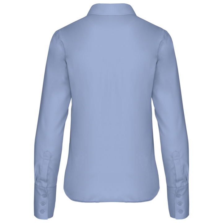 Chemise femme manches longues sans repassage kariban