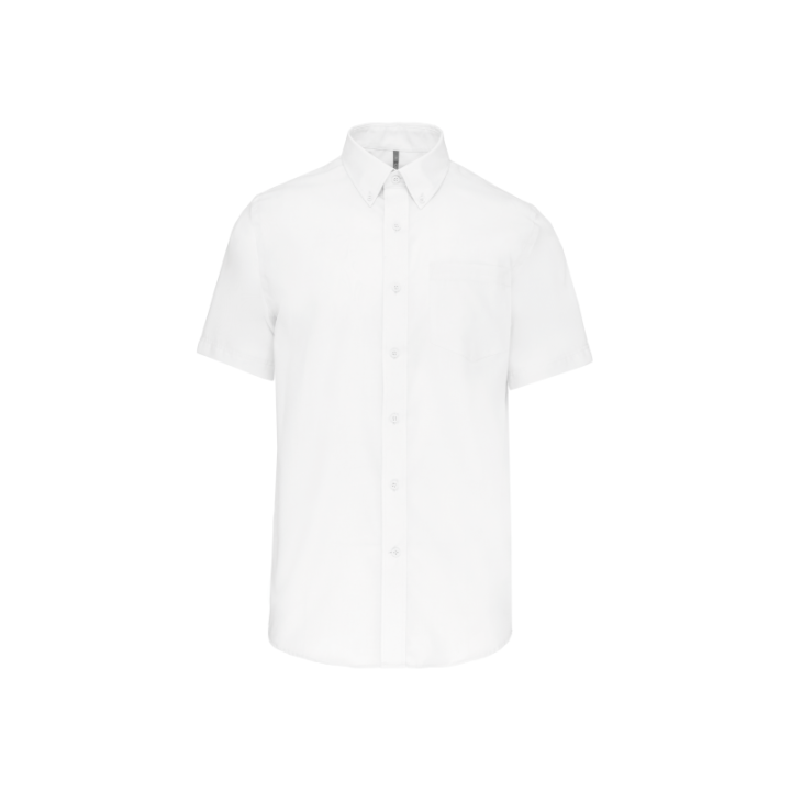 Chemisette homme manches courtes sans repassage kariban