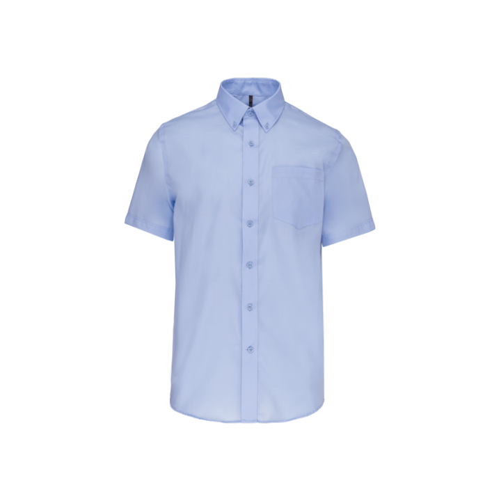 Chemisette homme manches courtes sans repassage kariban