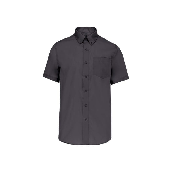 Chemisette homme manches courtes sans repassage kariban