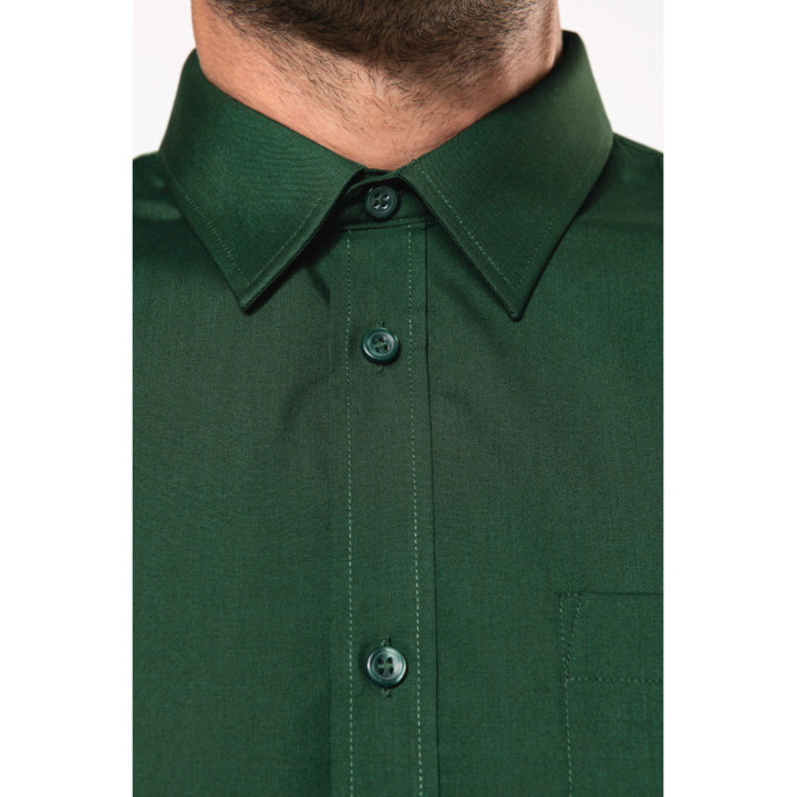 Chemise polycoton manches longues jofrey kariban