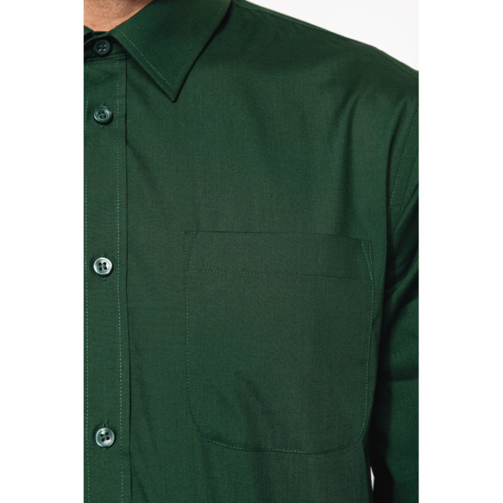 Chemise polycoton manches longues jofrey kariban