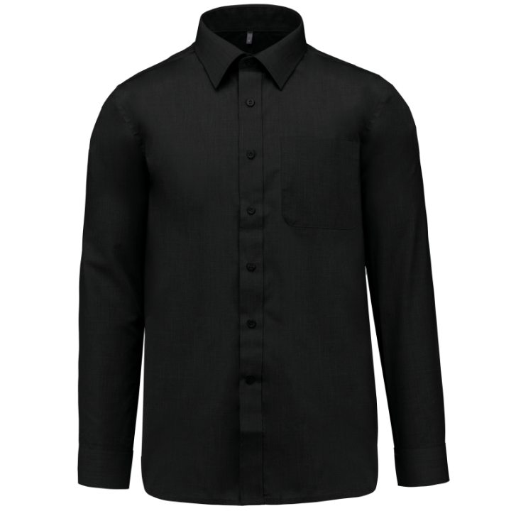 Chemise polycoton manches longues jofrey kariban