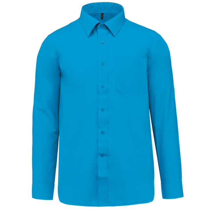 Chemise polycoton manches longues jofrey kariban