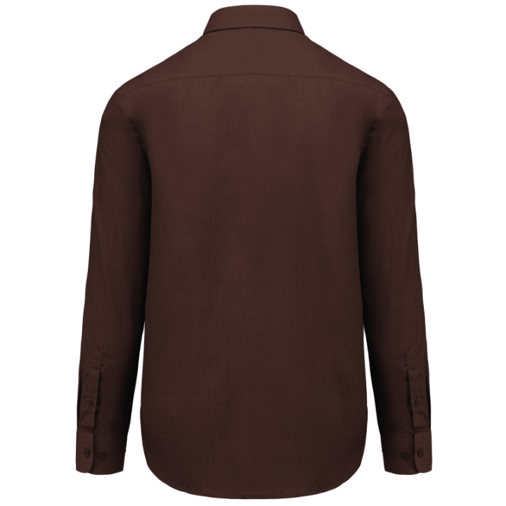 Chemise polycoton manches longues jofrey kariban