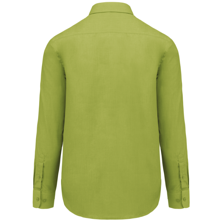 Chemise polycoton manches longues jofrey kariban