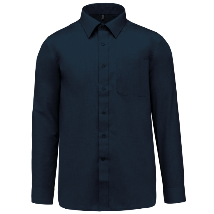 Chemise polycoton manches longues jofrey kariban
