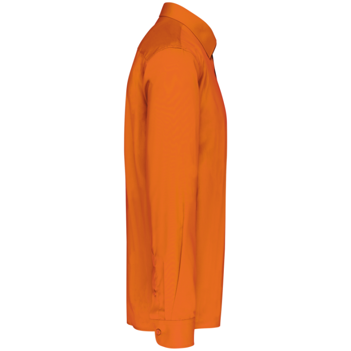 Chemise polycoton manches longues jofrey kariban