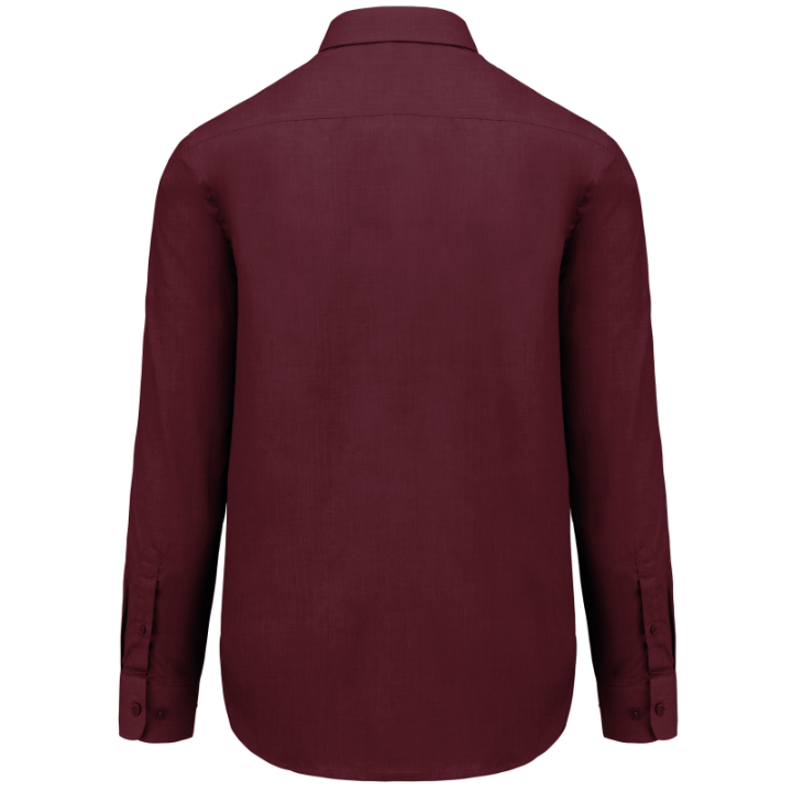 Chemise polycoton manches longues jofrey kariban