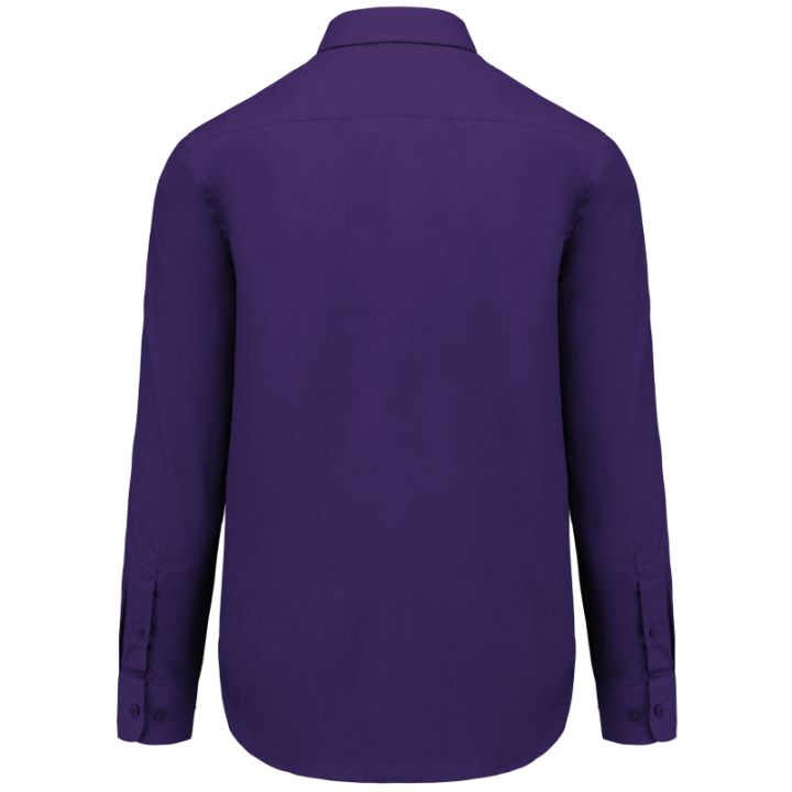Chemise polycoton manches longues jofrey kariban
