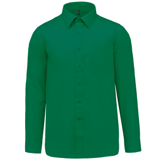 Chemise polycoton manches longues jofrey kariban