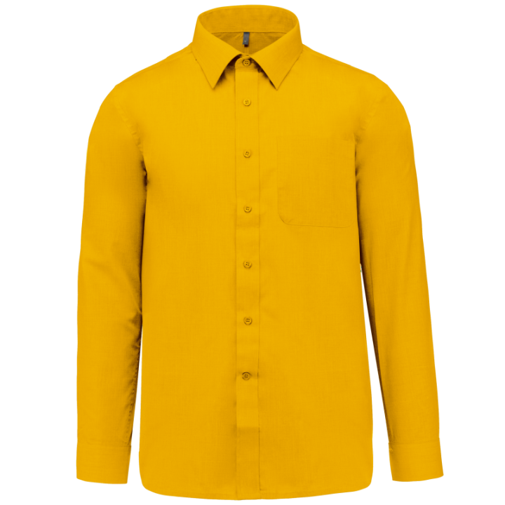 Chemise polycoton manches longues jofrey kariban