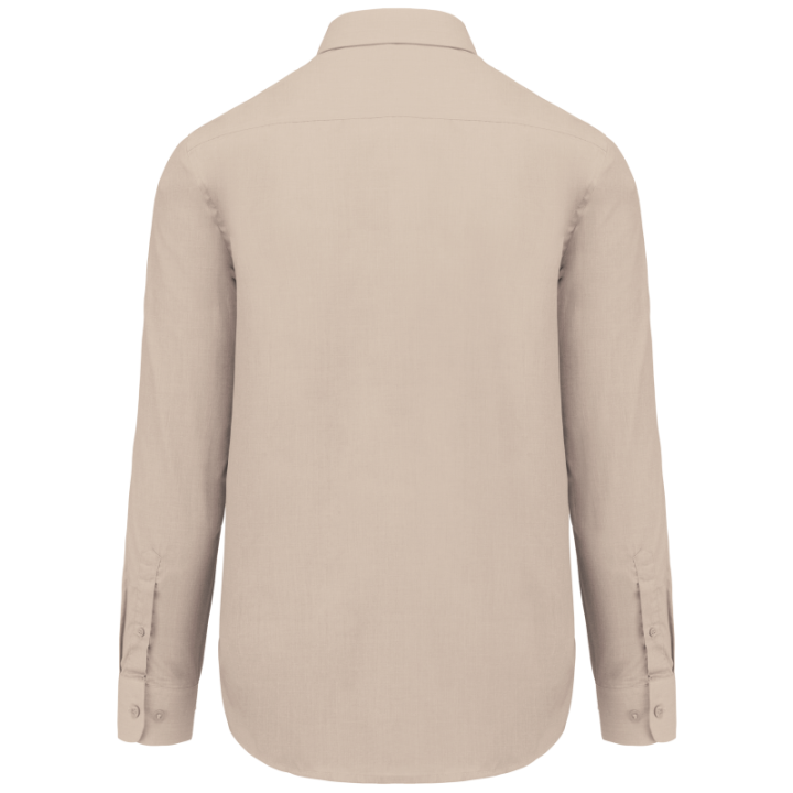 Chemise polycoton manches longues jofrey kariban