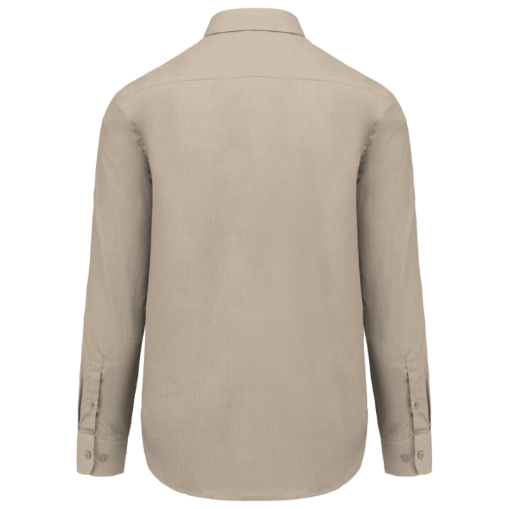Chemise polycoton manches longues jofrey kariban