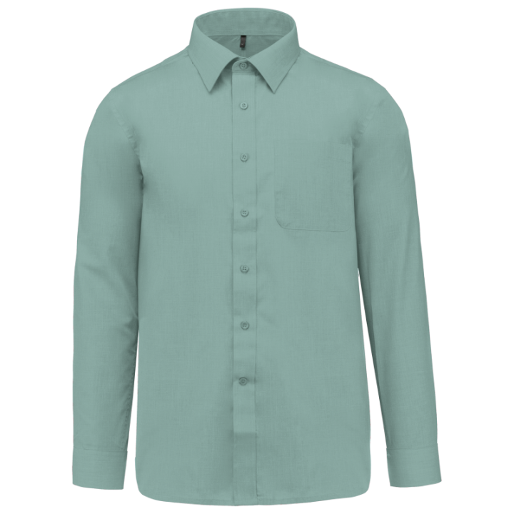 Chemise polycoton manches longues jofrey kariban