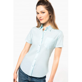 Chemisette femme manches courtes polycoton Kariban