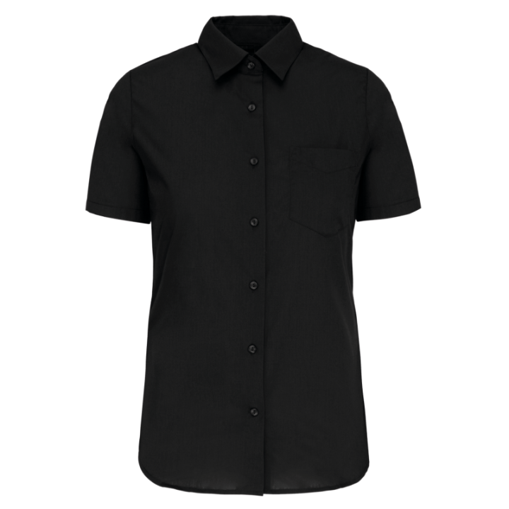 Chemisette femme manches courtes polycoton Kariban