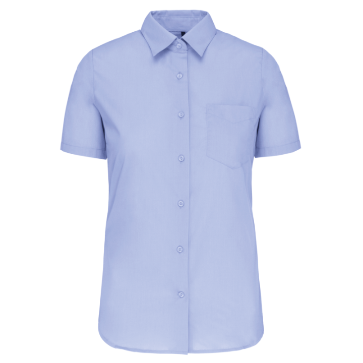 Chemisette femme manches courtes polycoton Kariban
