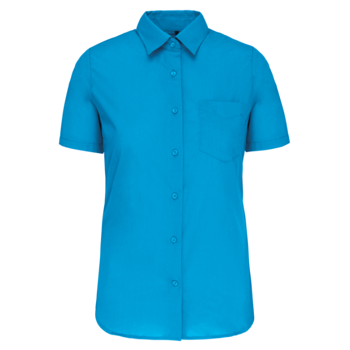 Chemisette femme manches courtes polycoton Kariban