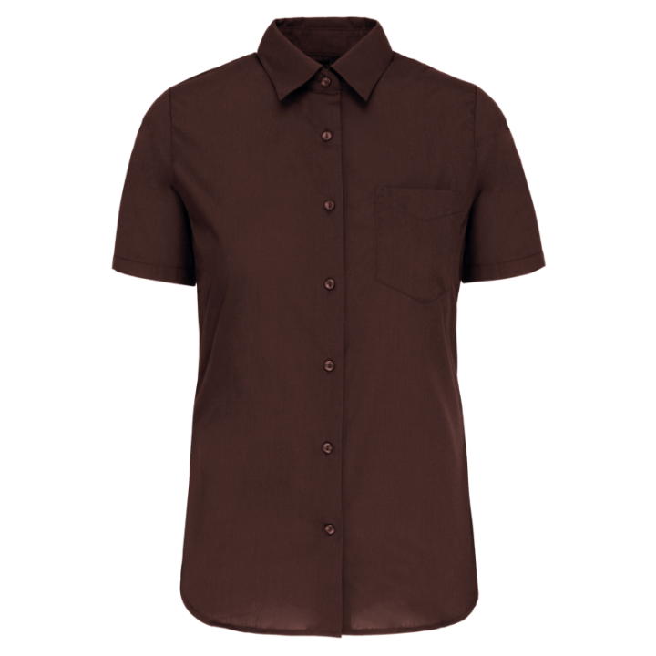 Chemisette femme manches courtes polycoton Kariban