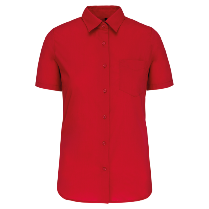 Chemisette femme manches courtes polycoton Kariban