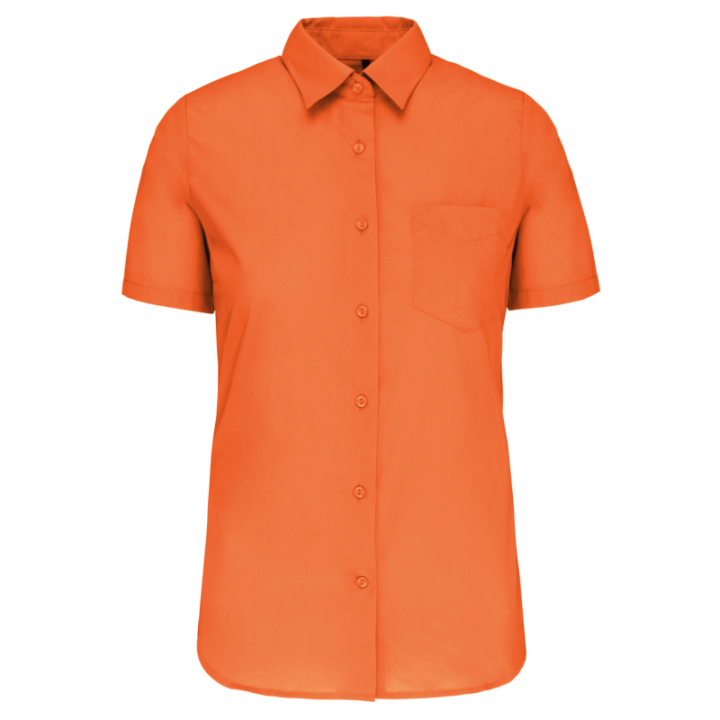 Chemisette femme manches courtes polycoton Kariban