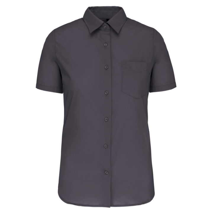 Chemisette femme manches courtes polycoton Kariban