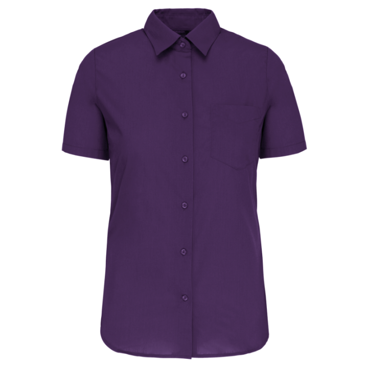 Chemisette femme manches courtes polycoton Kariban