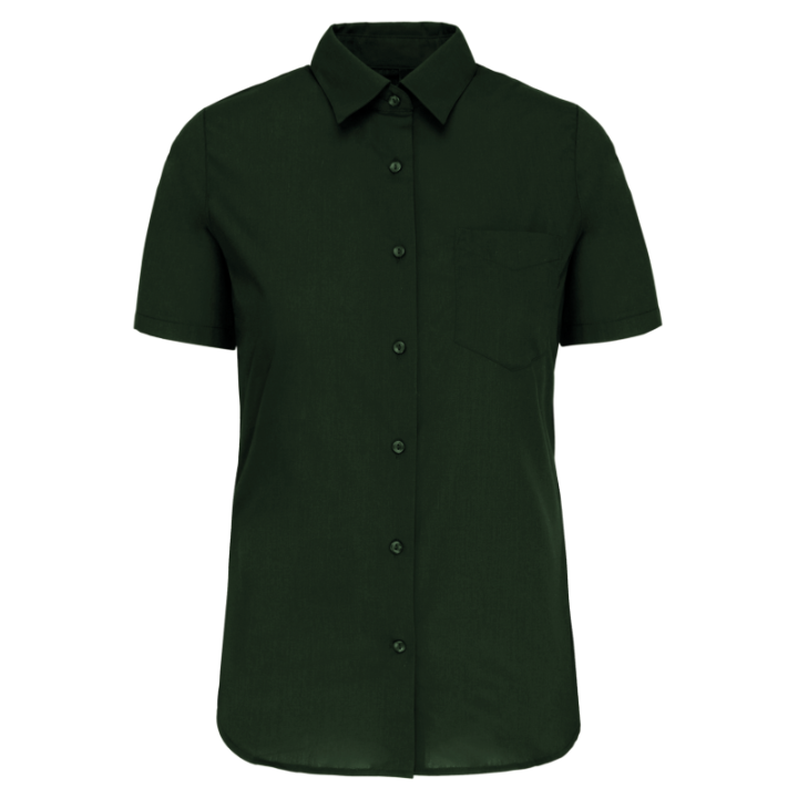 Chemisette femme manches courtes polycoton Kariban