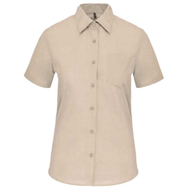 Chemisette femme manches courtes polycoton Kariban