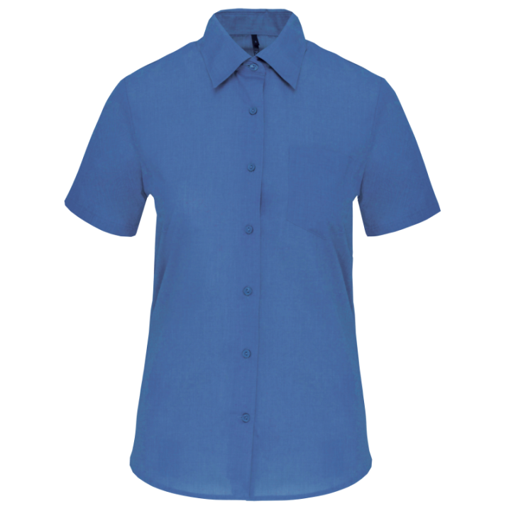Chemisette femme manches courtes polycoton Kariban