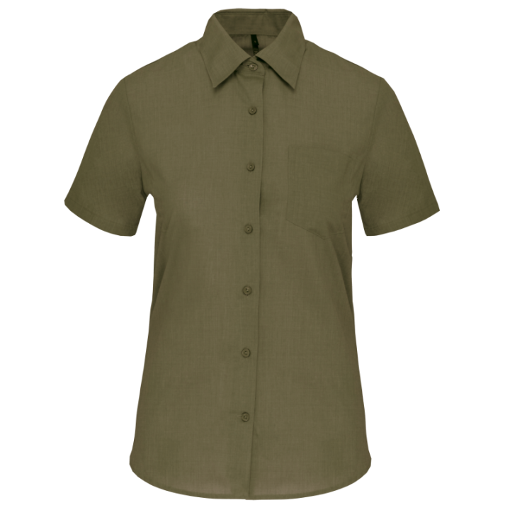 Chemisette femme manches courtes polycoton Kariban