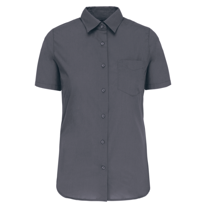 Chemisette femme manches courtes polycoton Kariban
